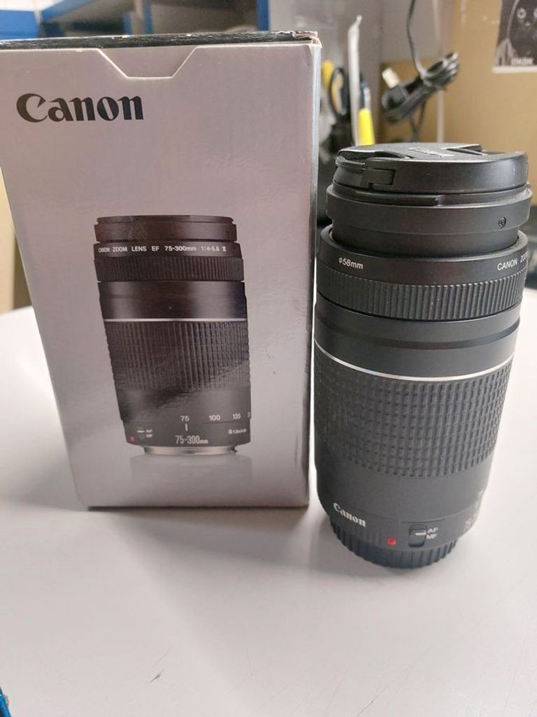 Оголошення Canon EF 75-300mm f/4-5,6 III (6473A0150 Б/У