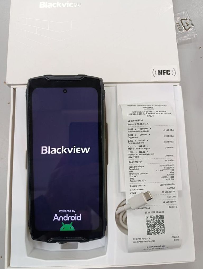 Купити Blackview BV9300 Pro 8/256GB Black Б/У