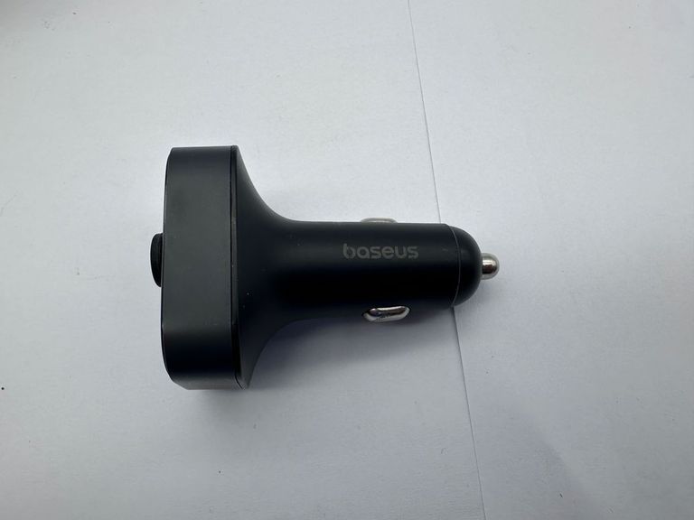 Розпродаж Baseus T-typed S-09 Lite Bluetooth MP3 Car Charger Black (C10762300113-00), продавець Техноскарб