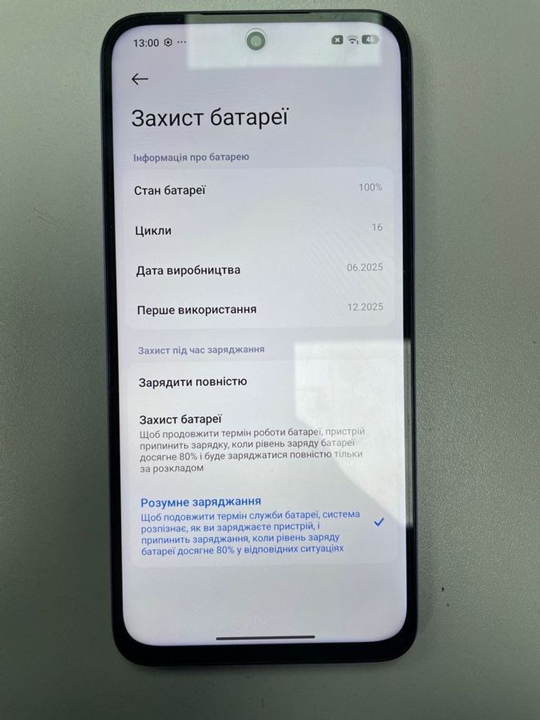 Оголошення Xiaomi redmi 15 4g 6/128gb Б/У