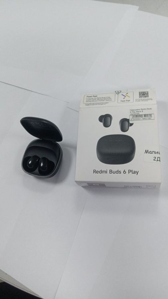 Дешево Оригінальні Навушники Redmi Buds 6 Play. Open Box з ломбарду