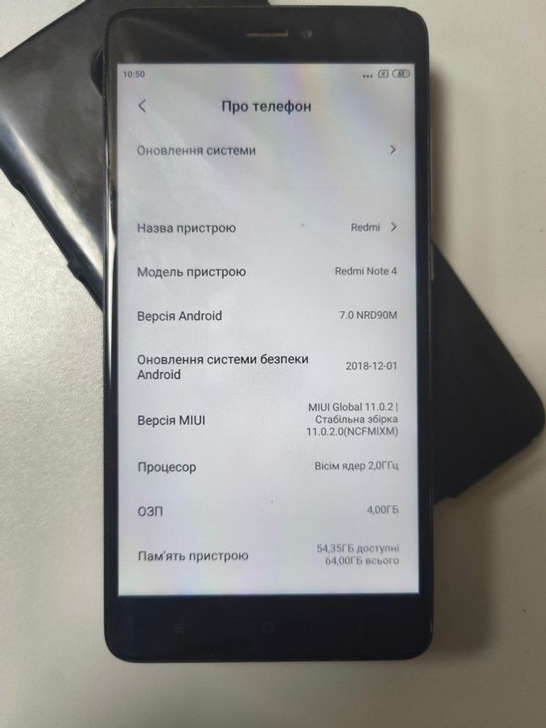 Распродажа Xiaomi Redmi Note 4 4/64GB Black, продавец Техноскарб