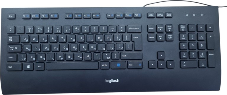 Купити Logitech k280e comfort keyboard Б/У