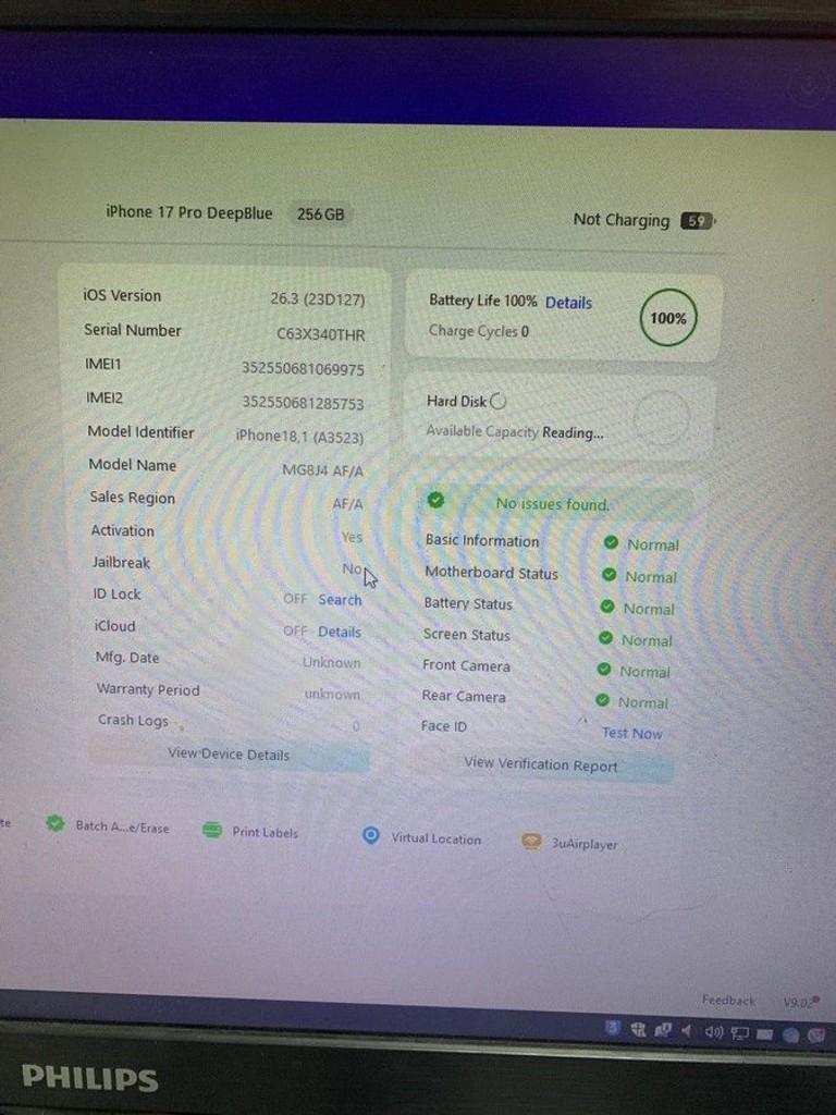 Дешево Apple iPhone 17 Pro 256GB Deep Blue (MG8J4) з ломбарду
