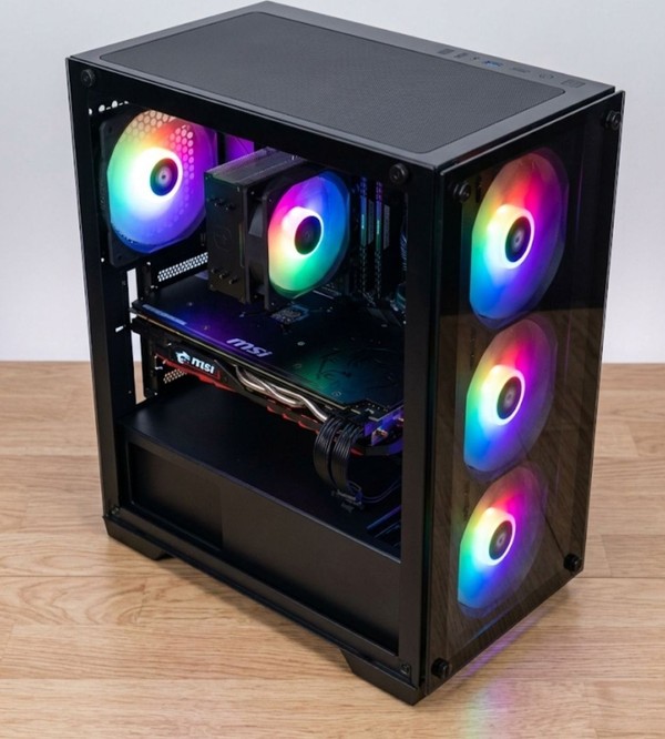 ゲーミングPC i3-8100/16GB/GTX1060/500GB SSD Купити Комп'ютер Ігровий ПК: GTX 1060 Gaming X 6GB / 16GB RAM