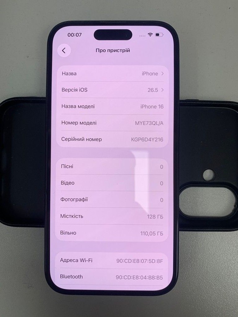 Дешиво Apple iphone 16 128gb с ломбарда