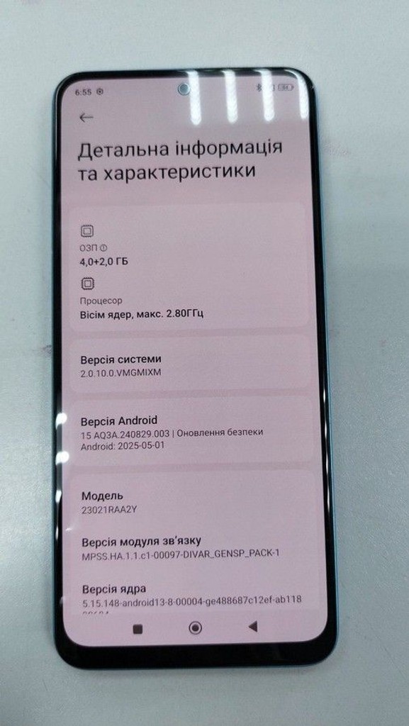 Xiaomi redmi note 12 4/128gb Код:01-201008105. Зображення 5