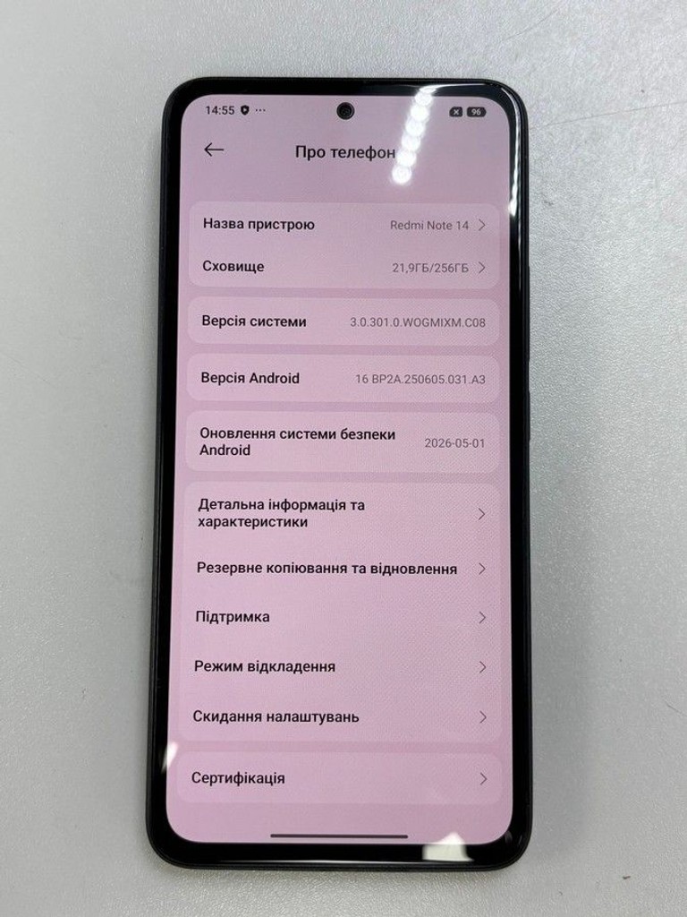 Xiaomi redmi note 14 8/256gb Код:01-201018269. Зображення 6