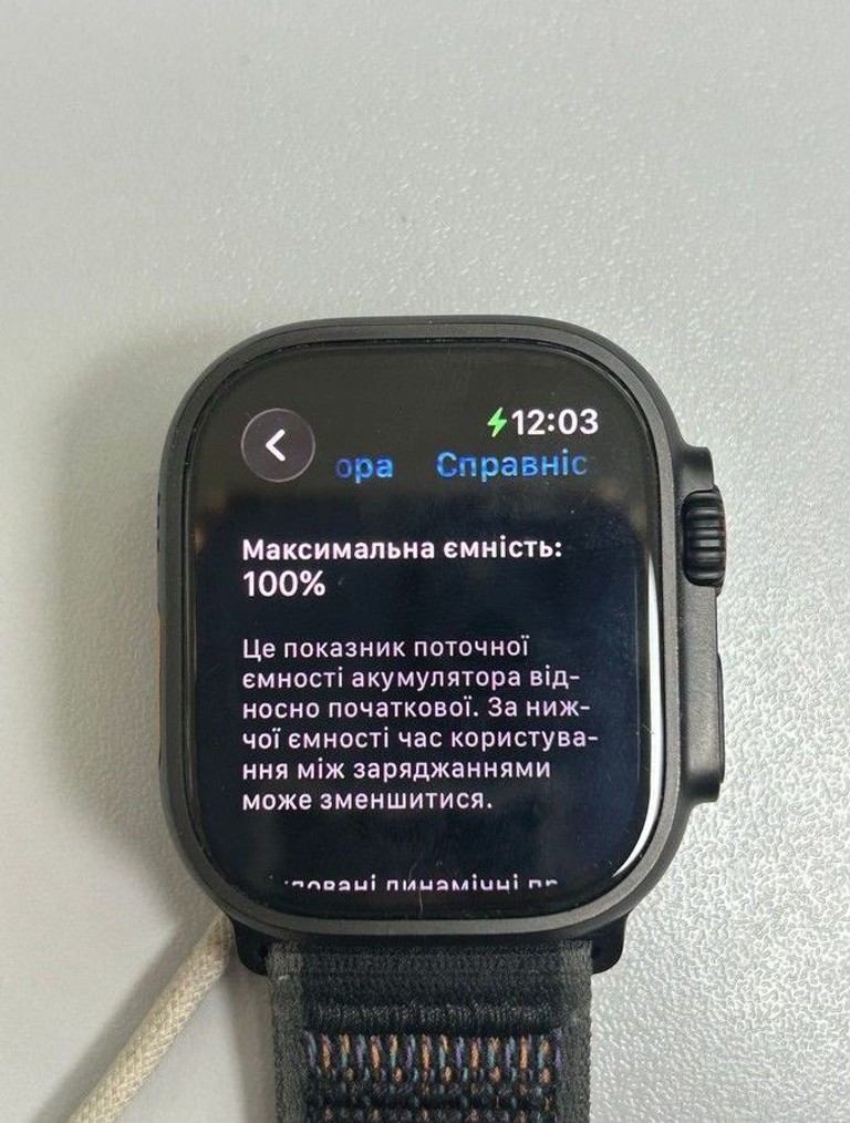 Объявление Apple watch ultra 2 gps + cellular 49mm titanium case Б/У