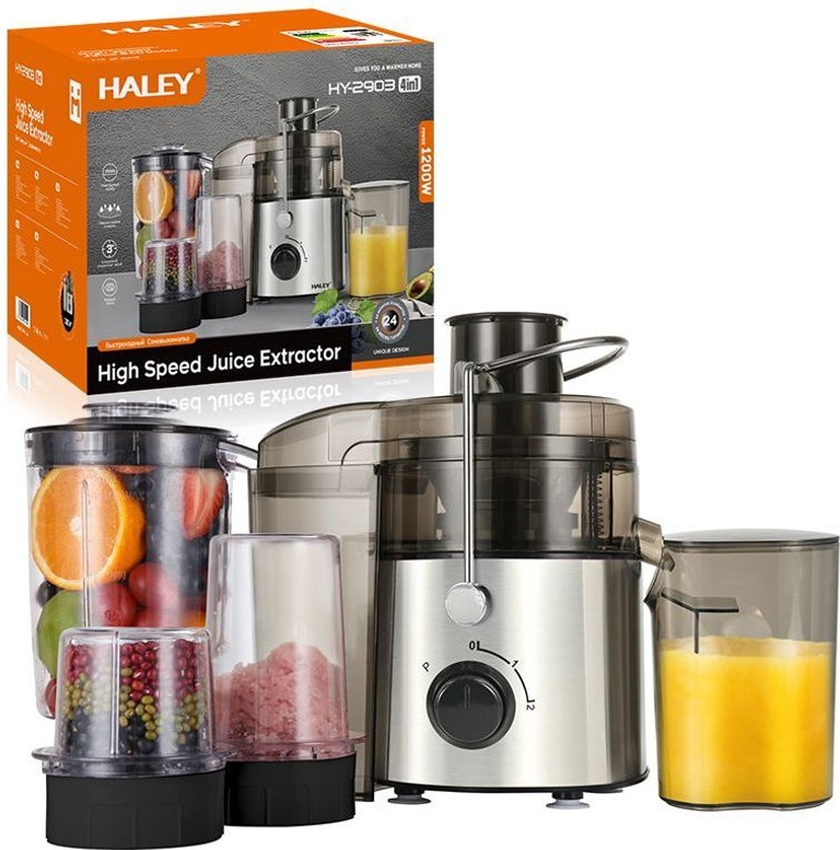 HALEY 4в1 HY-2903 1200 Вт 550 мл HY-2903 Код:null. Зображення 8