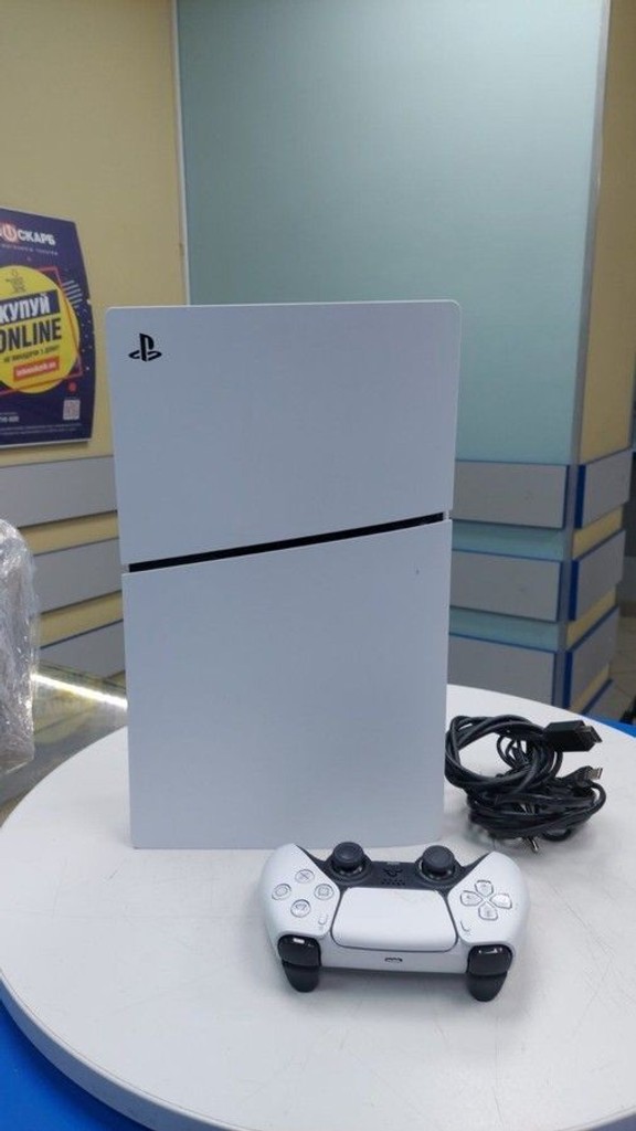 Купити Sony PlayStation 5 Slim Digital Edition 825GB White (1000040658) Б/У