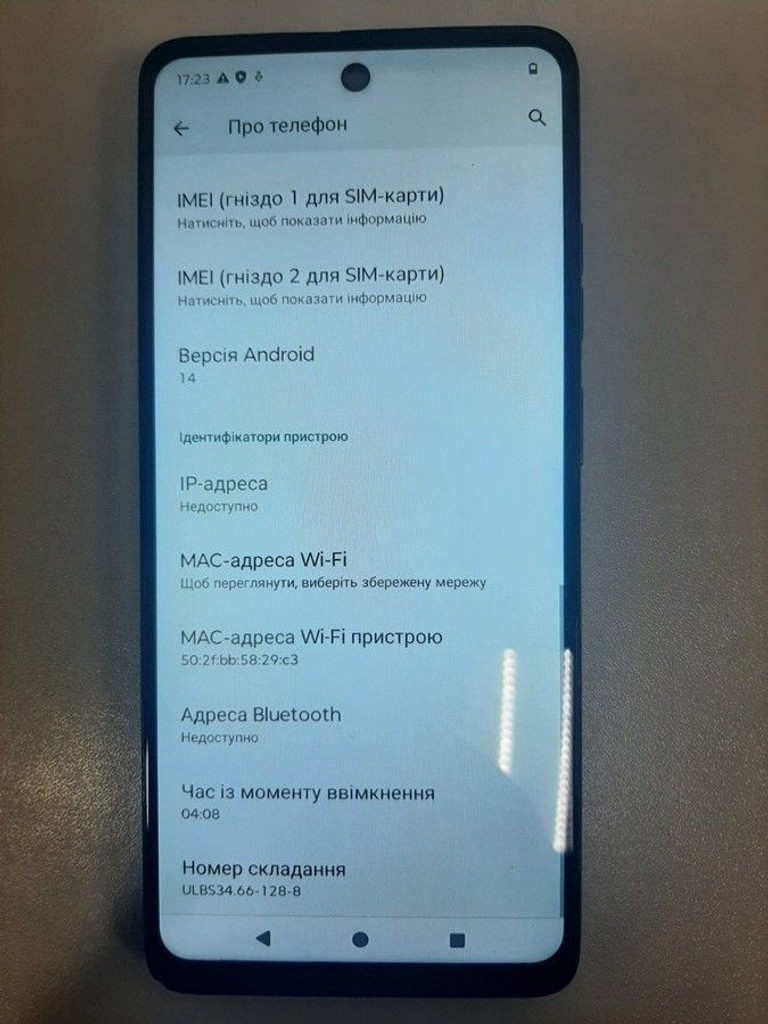 Дешево Motorola moto e14 2/64gb з ломбарду