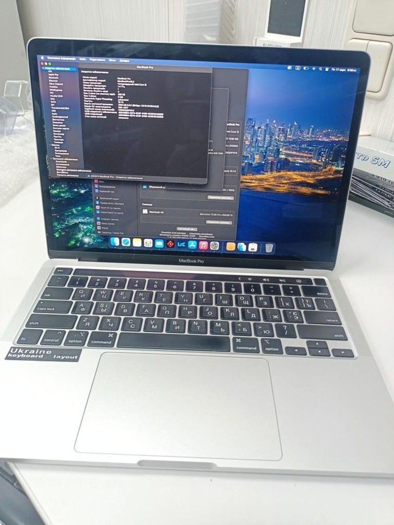 Apple macbook pro/13.3/ core i5 1,4ghz/ ram8gb/ ssd256gb/ iris plus 645/ retina, truetone, touch bar Код:01-201075931. Зображення 6