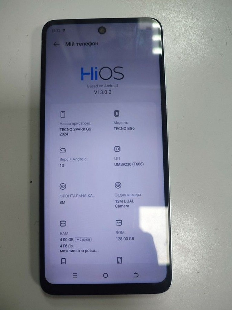 Купить Tecno spark go 2024 4/128gb Б/У