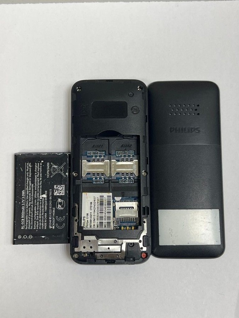 Оголошення Philips Xenium E106 Black Б/У