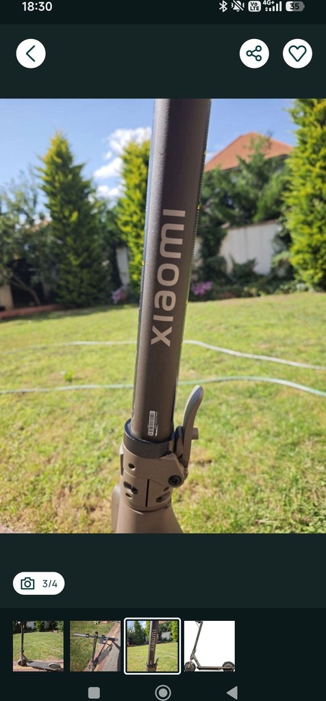 Оголошення Xiaomi Mi Electric Scooter 4 Pro Max Б/У