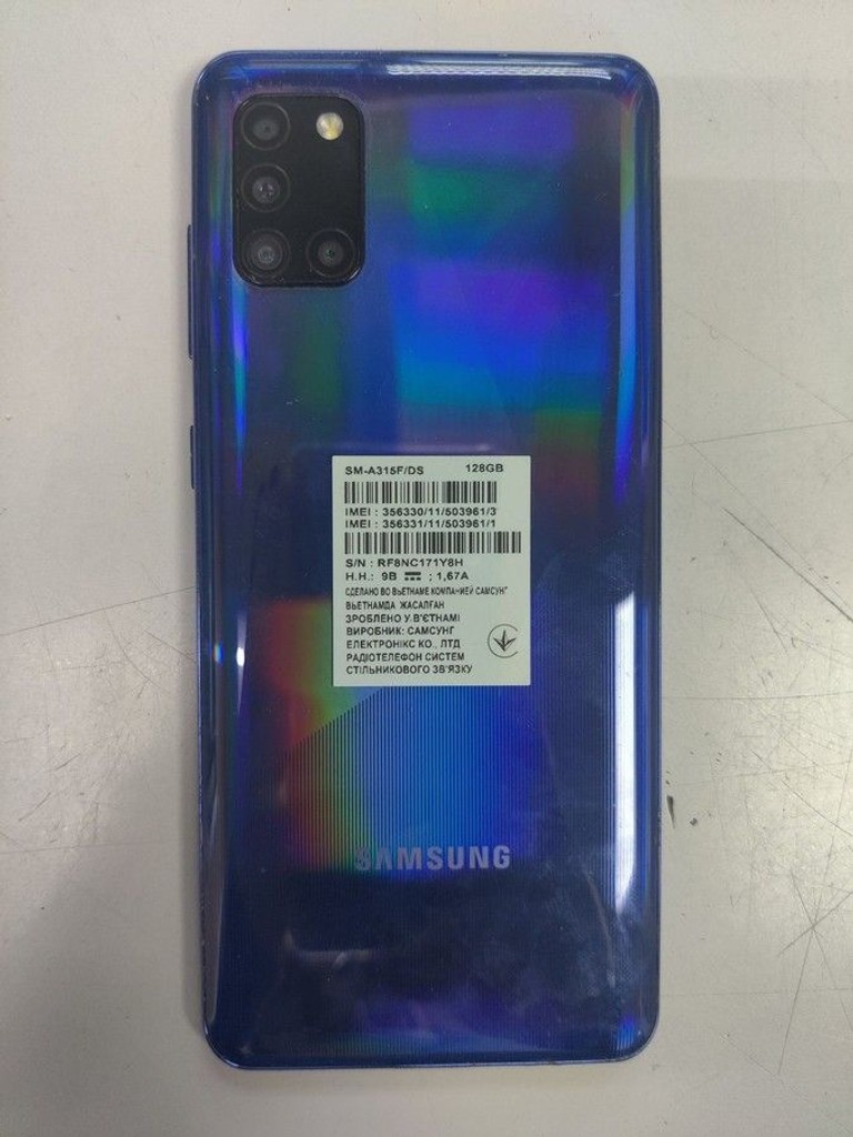 Дешево Samsung galaxy a31 4/128gb sm-a315f з ломбарду