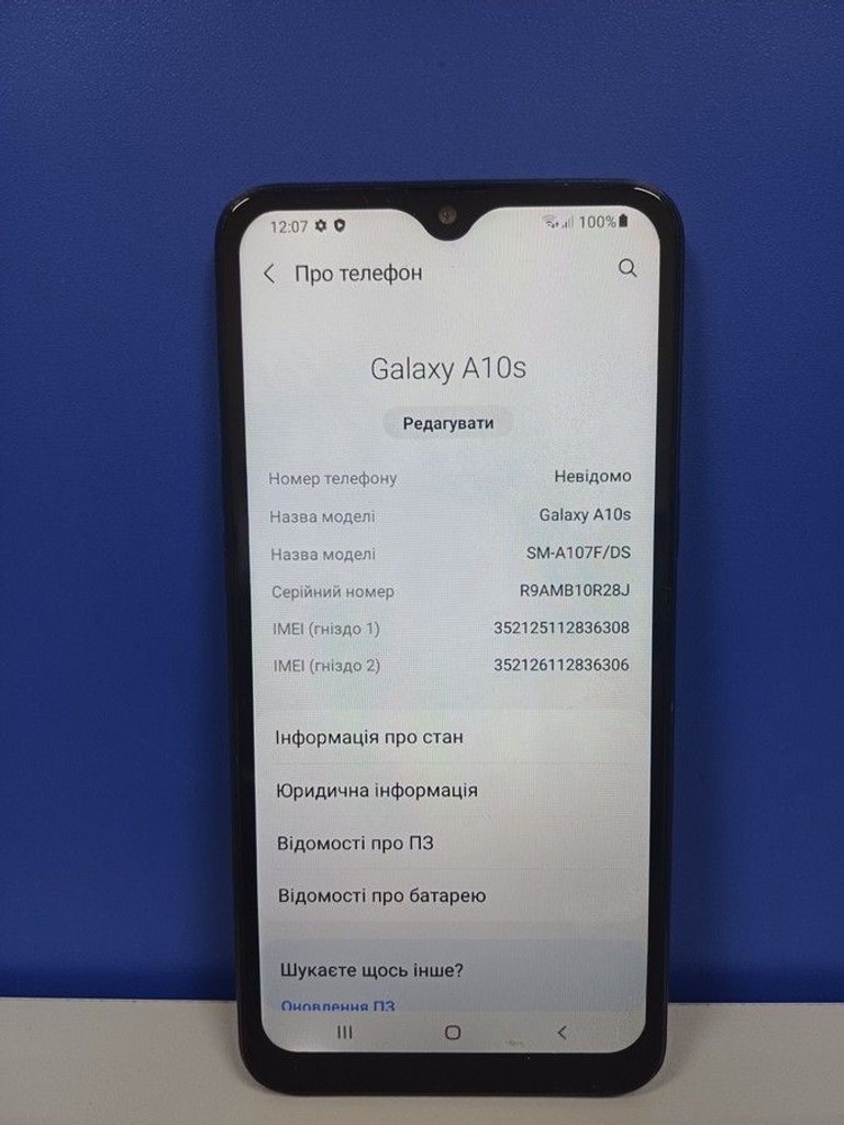 Samsung a107f galaxy a10s 2/32gb Код:01-201168994. Изображение 5