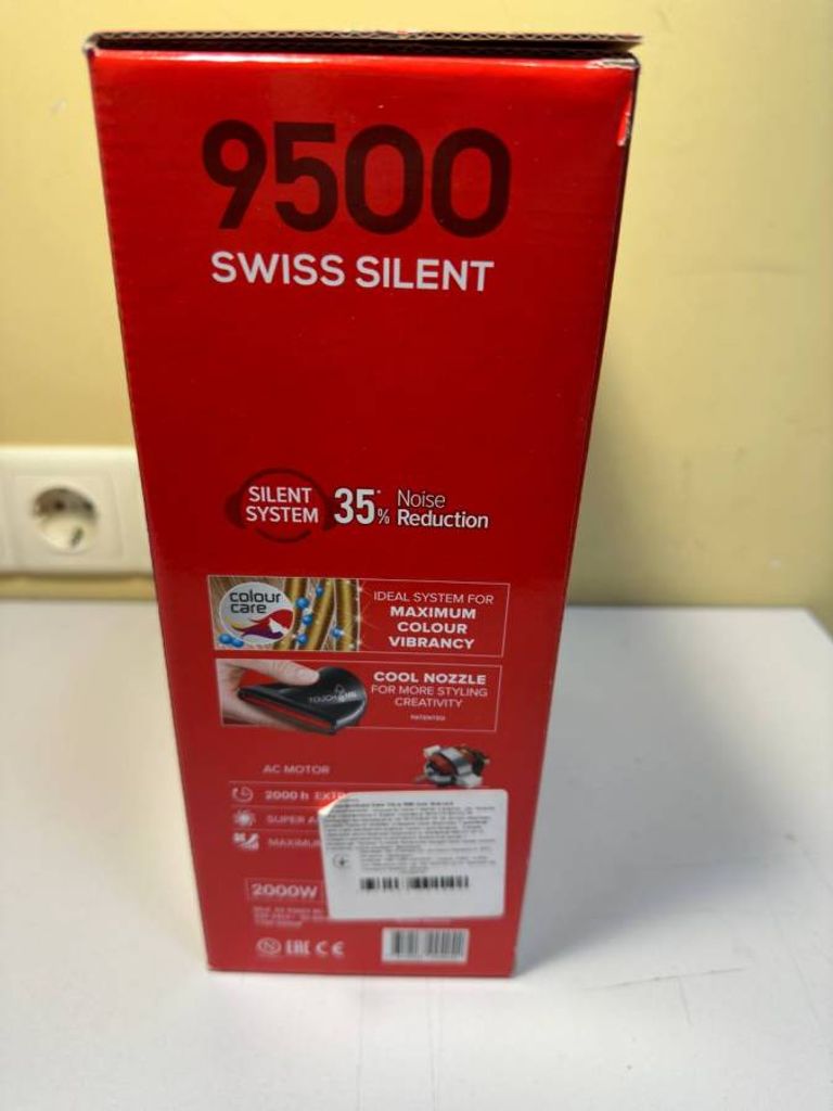 Valera Swiss Silent 9500 Ionic Rotocord (SX9500YRC)