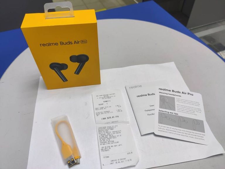 Розпродаж Realme Buds Air Pro Black, продавець Техноскарб