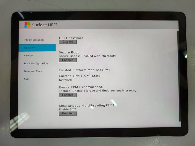 Microsoft surface go 4/64gb / pentiumgold 4425y