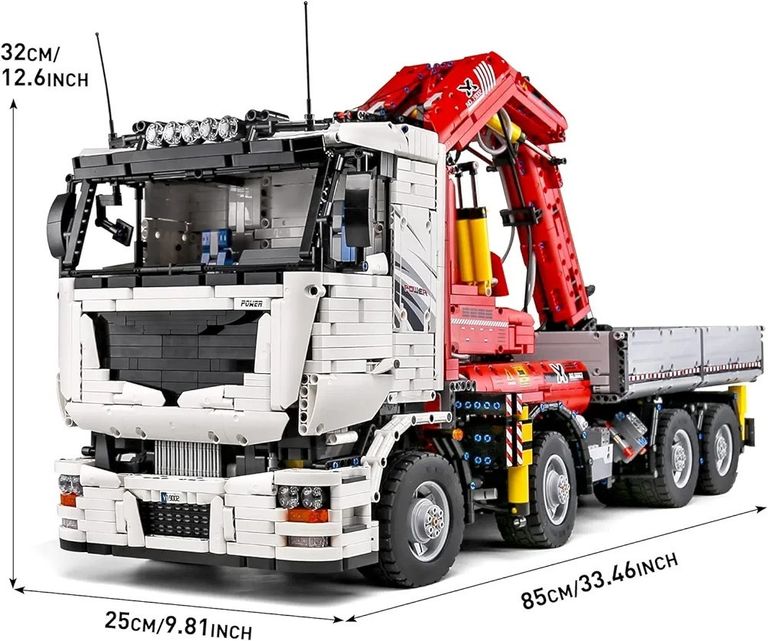 Іграшка конструктор модель автокрана Mould King 19002, для дорослих і дітей. Новий. Код:null. Зображення 12