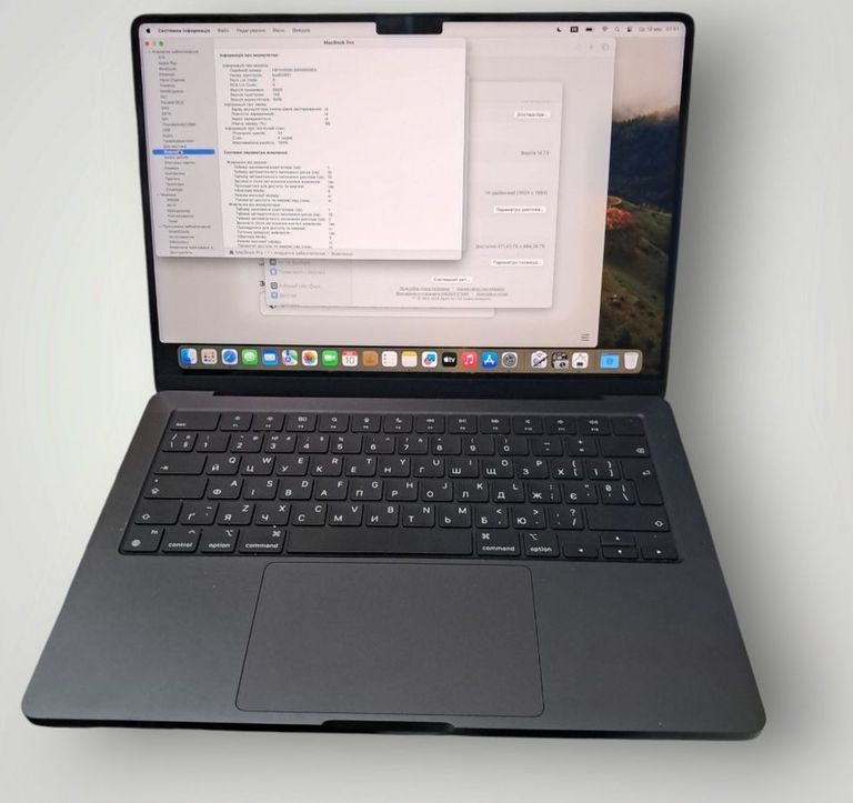 Объявление Apple macbook pro a2992 14" / m3 pro /ram18gb/ ssd512gb Б/У