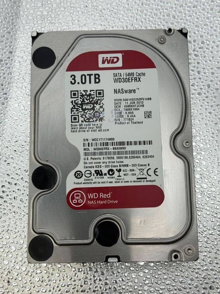 Купить Wd Red Plus 3 TB (WD30EFZX) Б/У