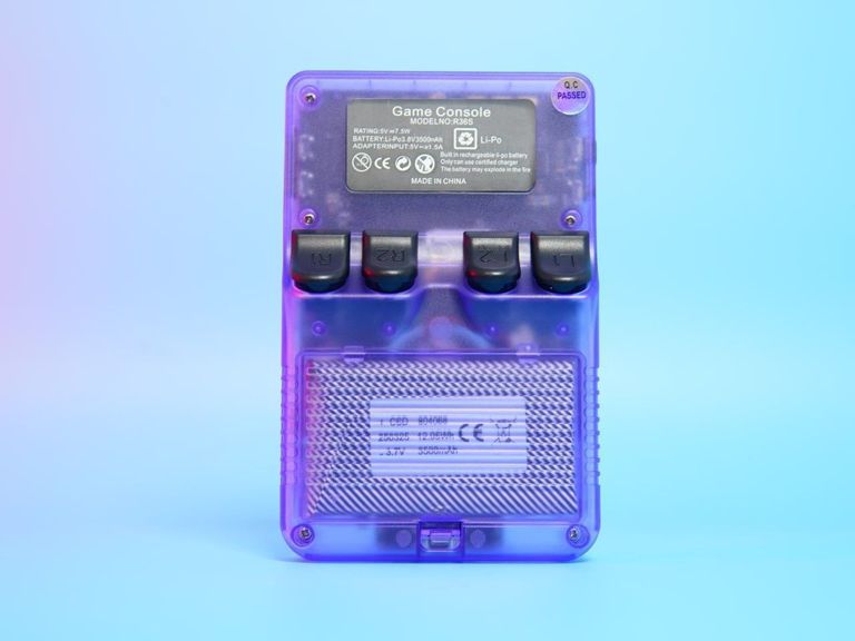 Портативна ігрова консоль Intex Data Frog R36S Retro Handheld Game Console 64Gb, Purple. Нова. Код:null. Изображение 6