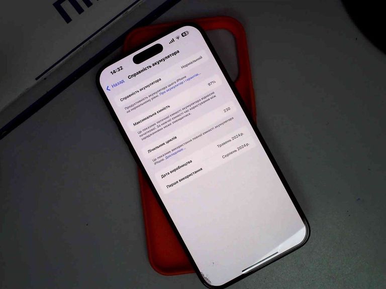 Оголошення Apple iPhone 15 Pro Max 256GB Blue Titanium (MU7A3) Б/У