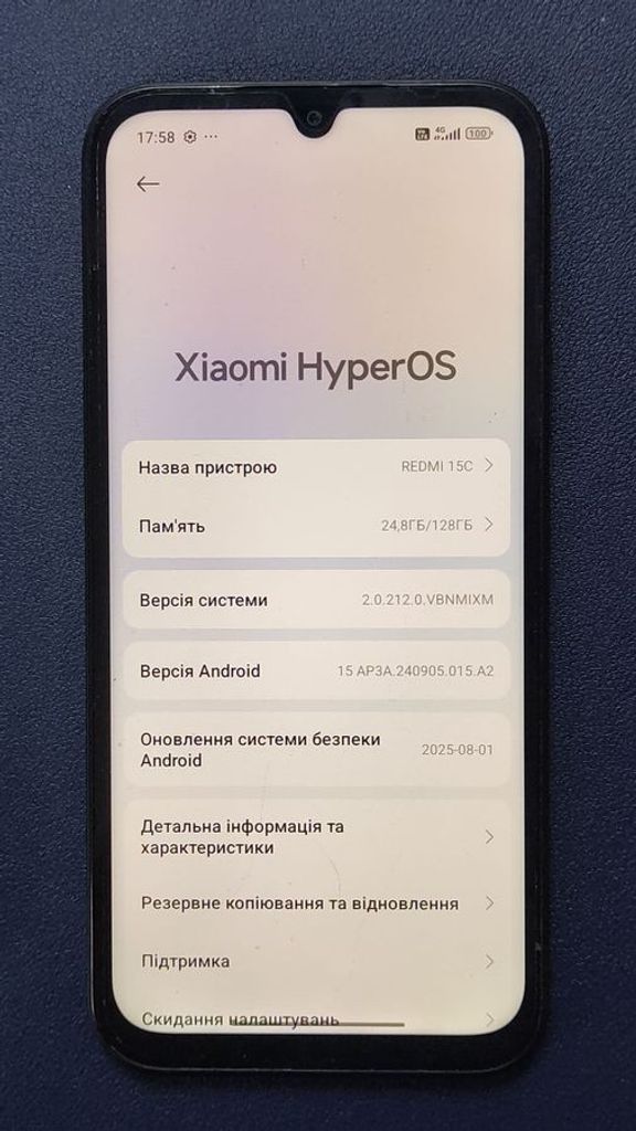 Дешиво Xiaomi redmi 15c 4g 4/128gb с ломбарда
