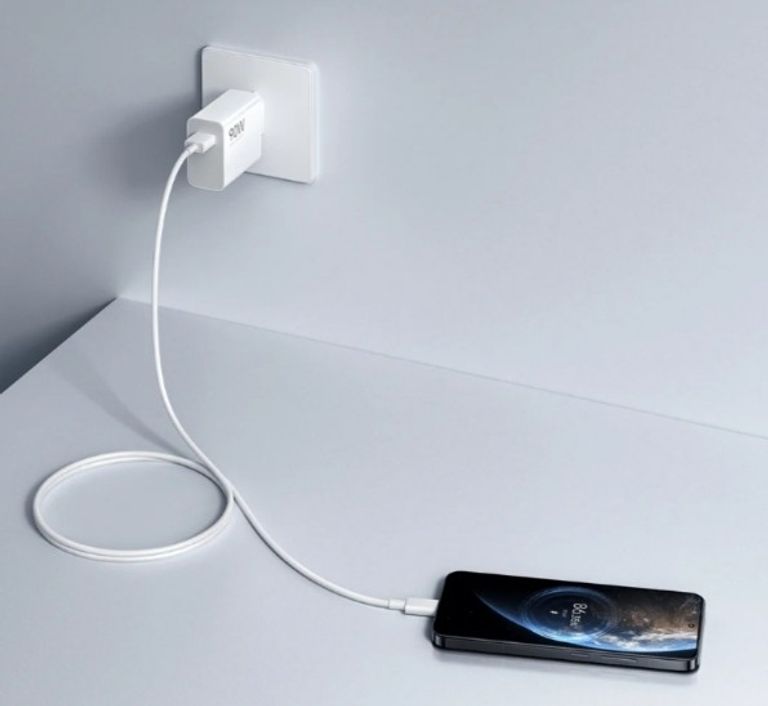 Купить Xiaomi 90W HyperCharge Combo (Type-A) White (BHR07ZBEU) + кабель USB-C Б/У