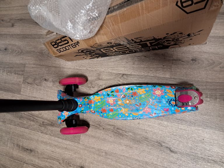 Самокат детский для мальчика и девочки - Best Scooter Код:null. Изображение 4