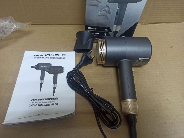 Объявление Grunhelm GHD-596G Б/У