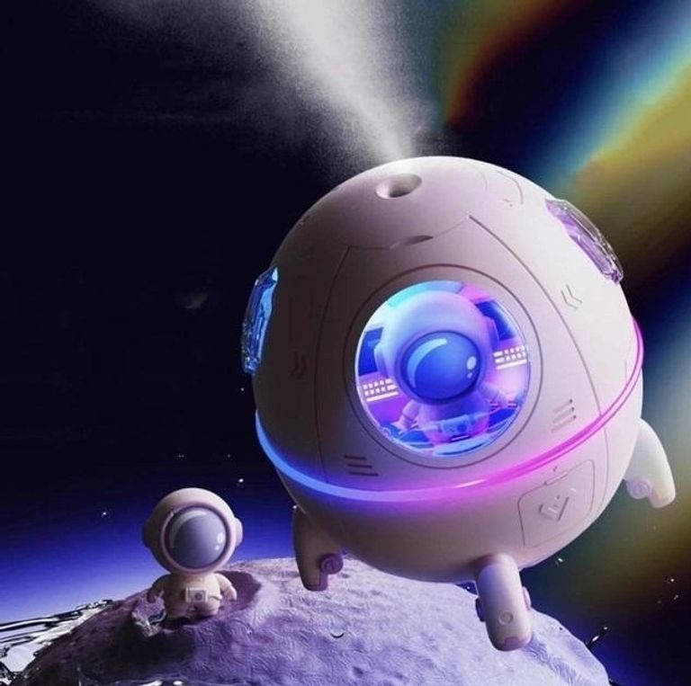 Дешево Humidifier Астронавт 2в1 220мл з підсвічуванням з ломбарду