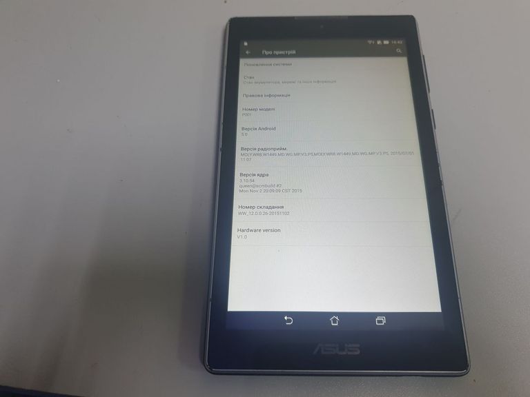 Купить Asus zenpad c 7 8gb 3g Б/У
