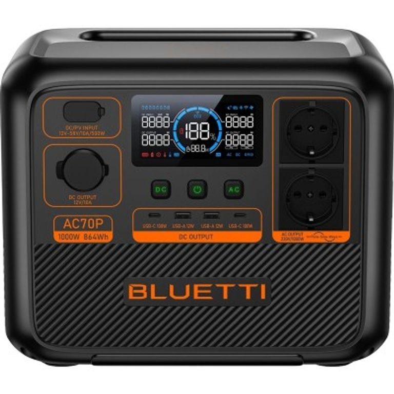 Оголошення BLUETTI AC70P 1000W Б/У