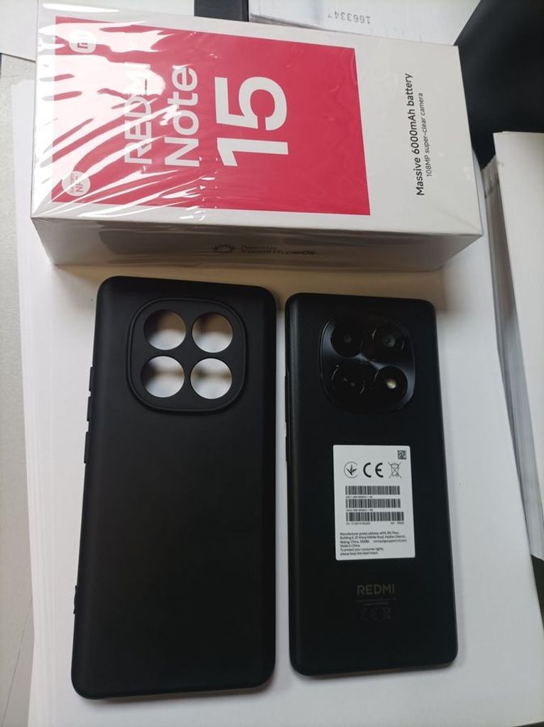 Купить Xiaomi Redmi Note 15 8/256GB Midnight Black Б/У
