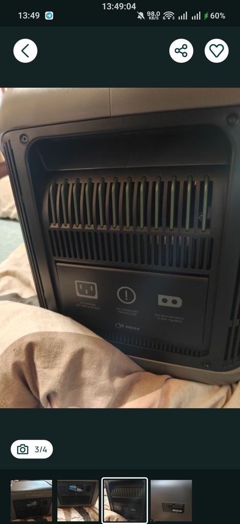 Оголошення Зарядна станція AllPowers R1500, LiFePO4, UPS. Новая! Б/У