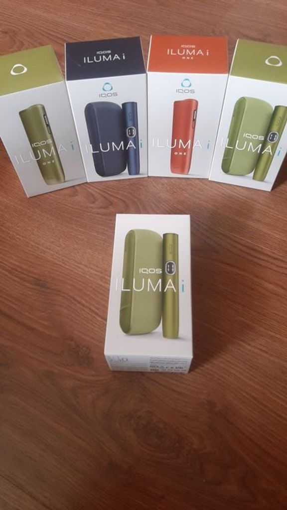 Купить iqos iluma i. Зелений Б/У
