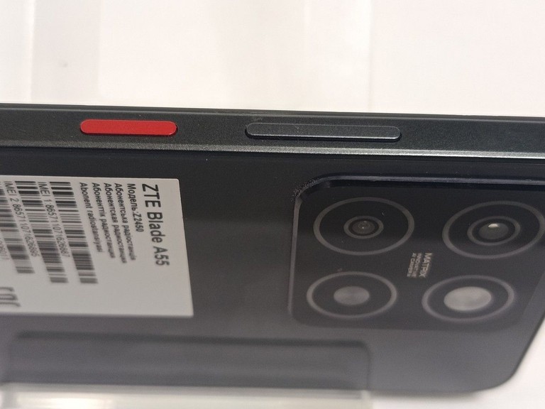 Розпродаж Zte Blade A55 4/128GB Blue, продавець Техноскарб
