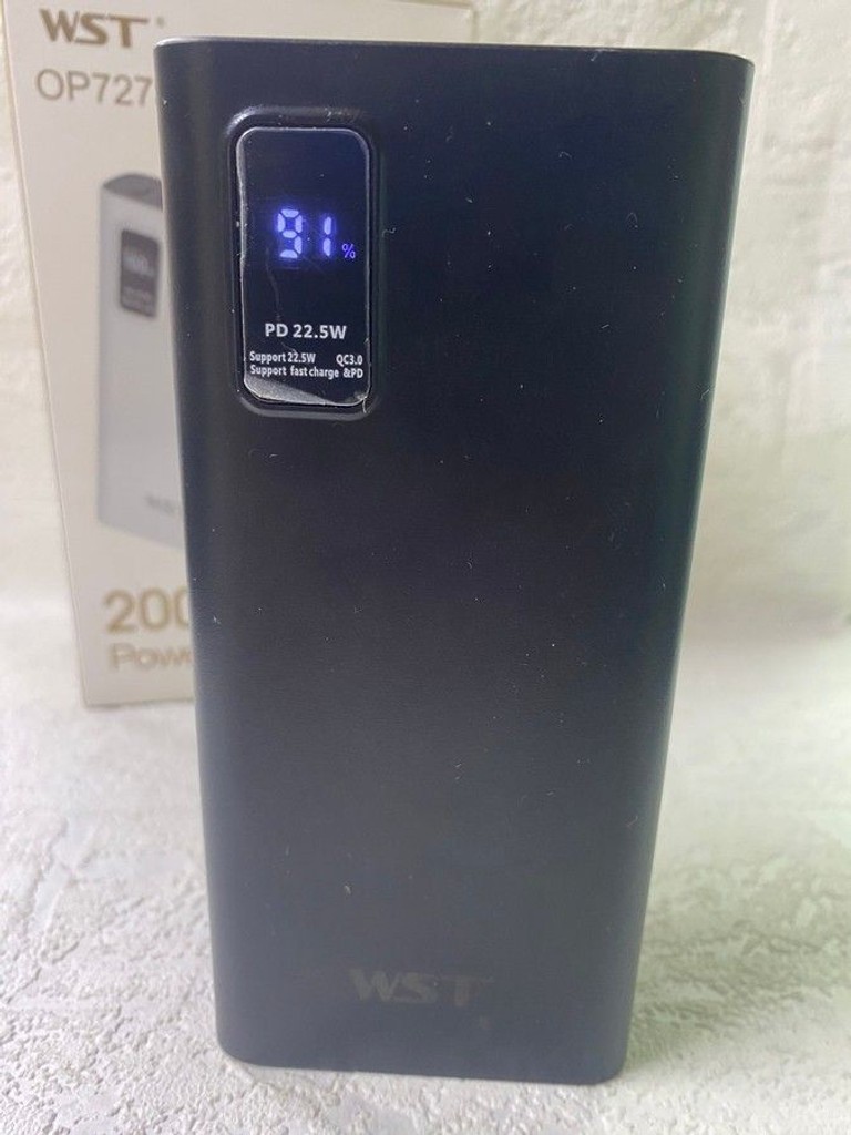 Дешиво Wst op727s pd22.5w+qc3.0 20000mah с ломбарда