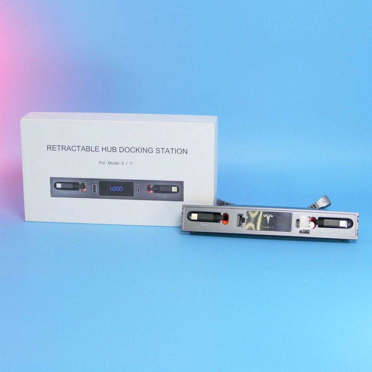 Док-станція USB для Tesla Model 3/Y 2021-2023 Hub хаб. Новий.  Код:null. Изображение 8