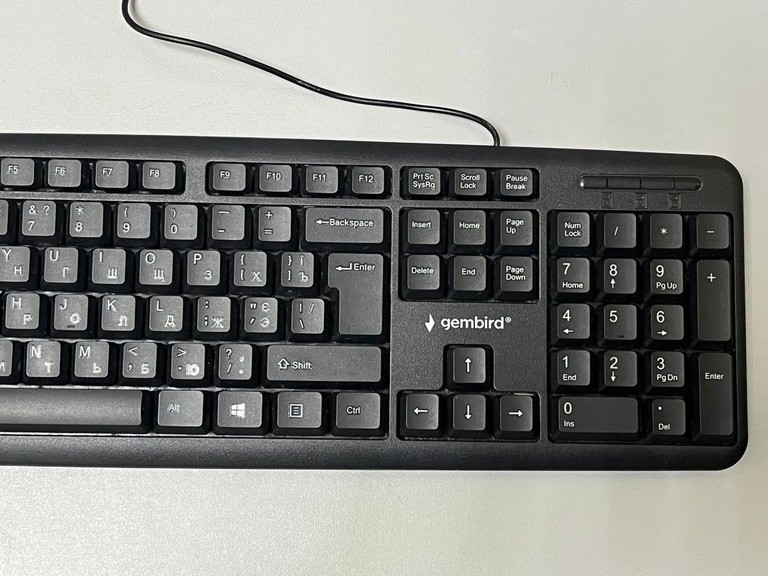 Оголошення Gembird KB-U-103-UA Б/У