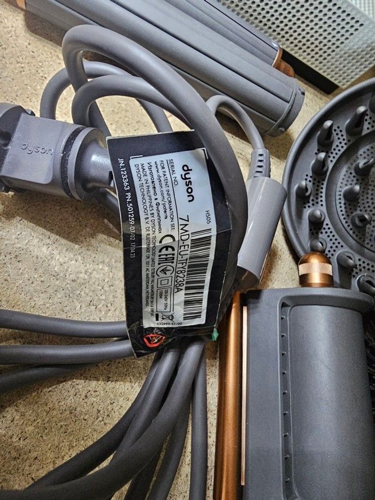 Распродажа Dyson airwrap hs05 complete long nickel/copper, продавец Техноскарб