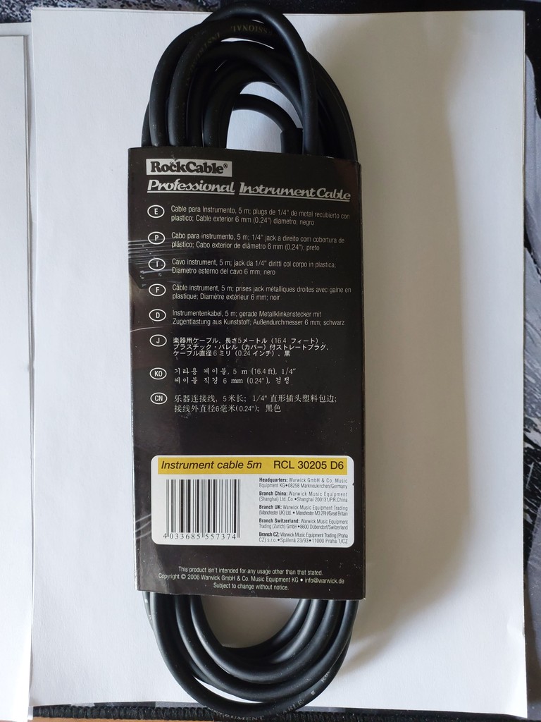 Rockcable RCL 30205 D6 5м Код:null. Зображення 6