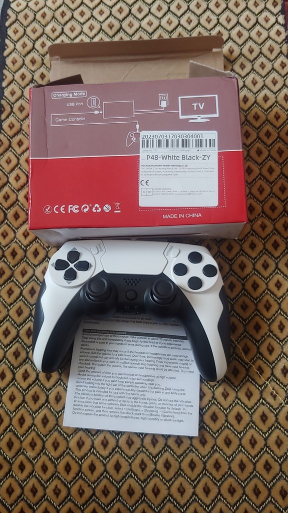 Купити Джойстик ПК Dualshock 4 Sony Playstation 3, 4 Игровой геймпад беспроводный Gaminja P48 новый Б/У