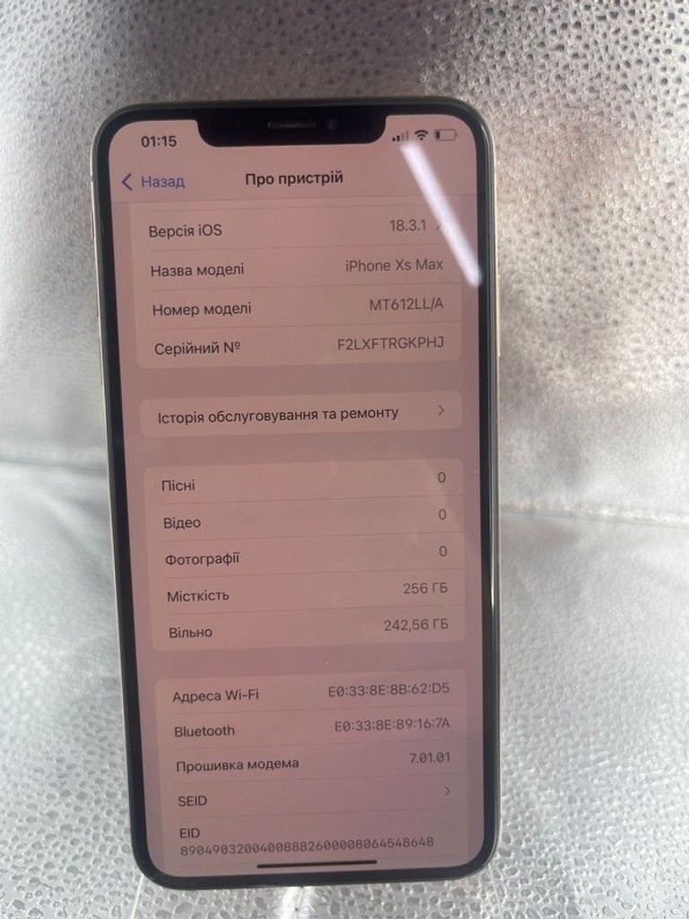 Apple iphone xs max 256gb Код:01-201086279. Зображення 5