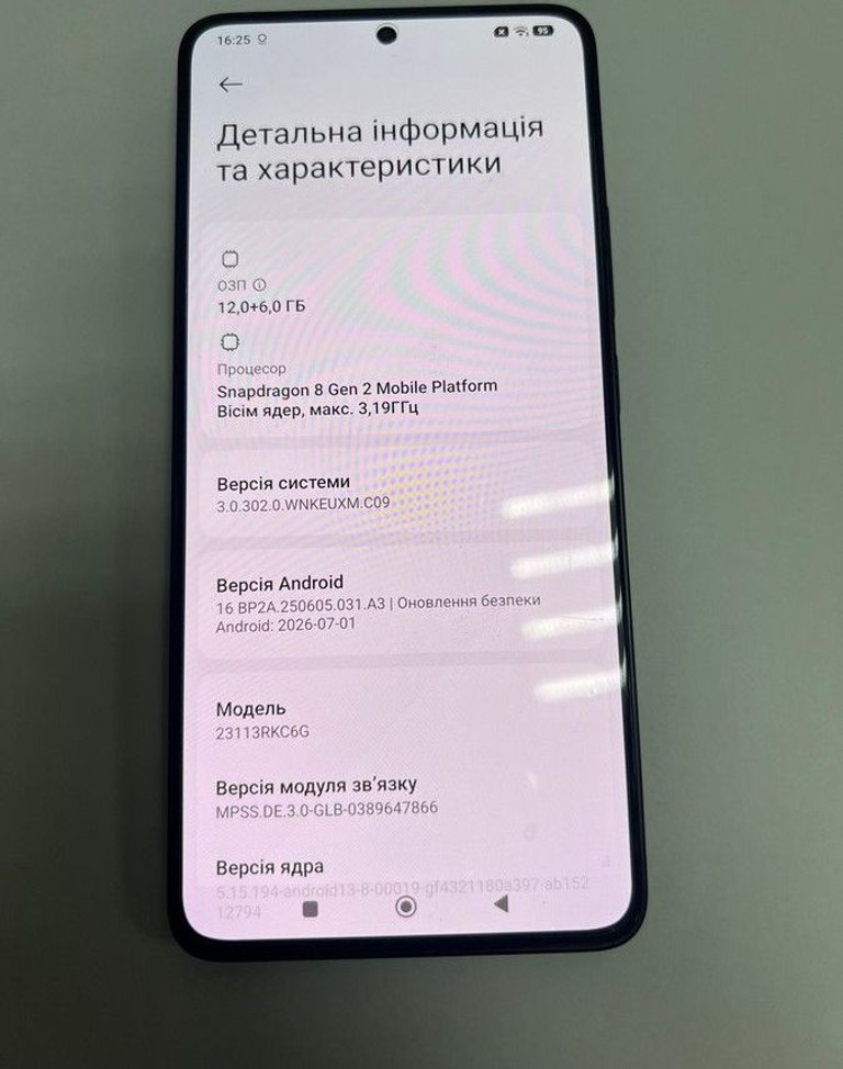 Купити Poco F6 Pro 12/512GB White Б/У