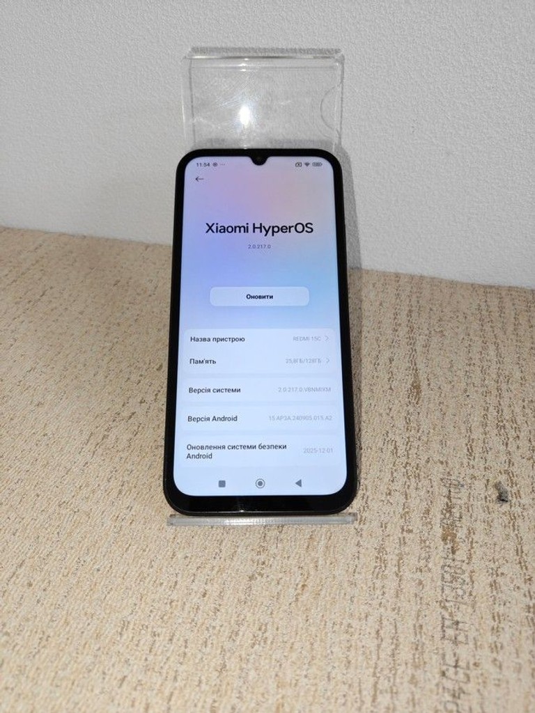 Оголошення Xiaomi redmi 15c 4g 4/128gb Б/У